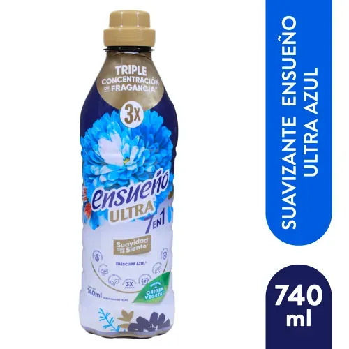 Suavizante Ensueno Ultra Azul 750 ml