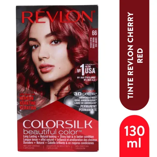 Tinte Rvl Colorsilk Cherry Red 130ml