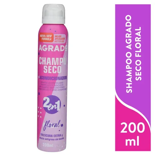 Shampoo Agrado Seco Floral 200ml