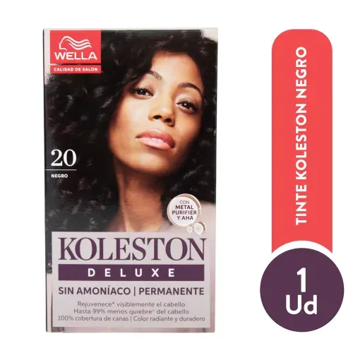 Kit Koleston Deluxe 20 Negro 1 Unidad