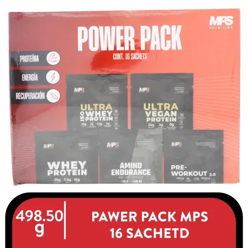 Mps Power Pack 16 Sachets 16 Porc 505g