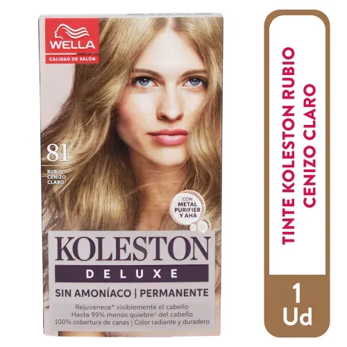 Kit Koleston Deluxe 81 Rubio Cen Cla 1 Unidad