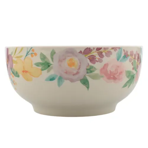 Ms Bowl De Porcelana 5 Floral