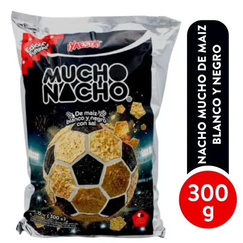 Snack Mucho Nacho de Maíz Blanco y Negro - 300 g
