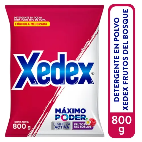 Det Polvo Xedex Maxpod Frutos 800g
