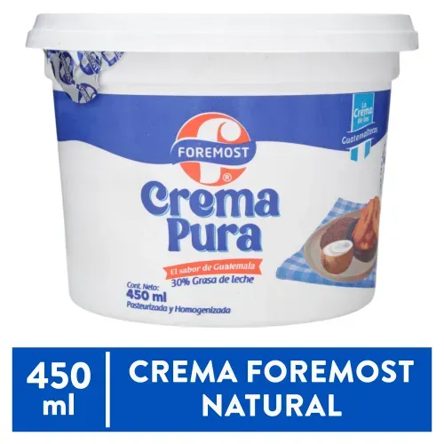 Crema Foremost Natural - 450ml