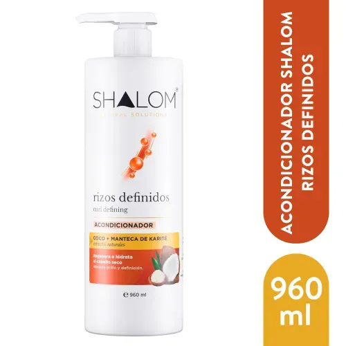 Acondicionador Shalom Rizos Hidratados - 960ml