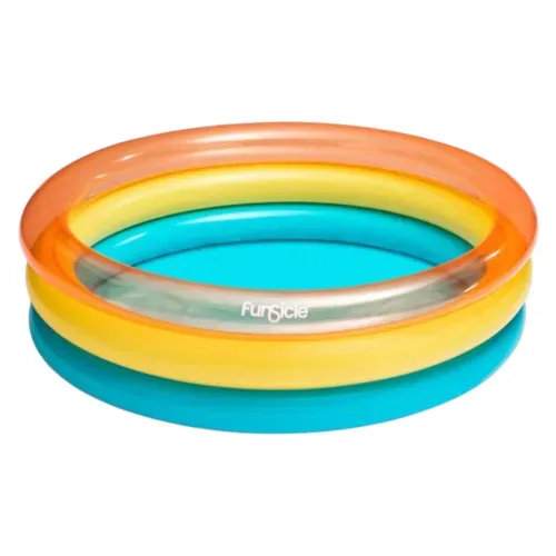 Piscina Funsicle inflable ovalada con capacidad de 560 L - 114x114x30cm