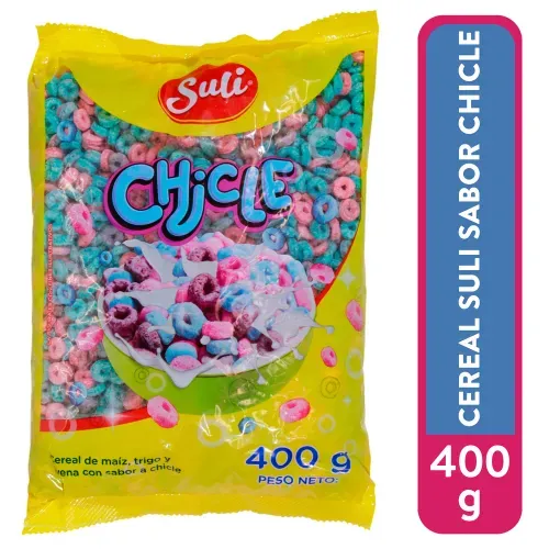Cereal Suli Sabor Chicle 400 Gr