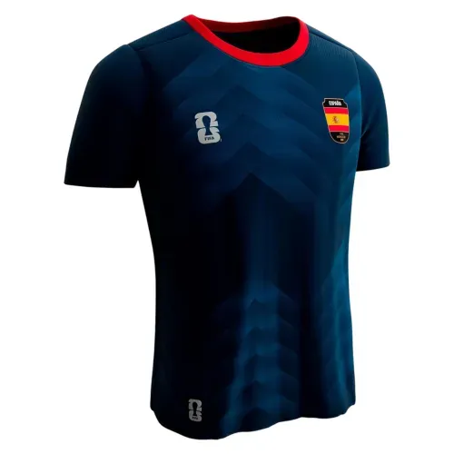 Camiseta deportiva FIFA España manga corta para mujer - Talla M