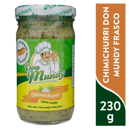Chimichurry Don Mundy Frasco - 227 g