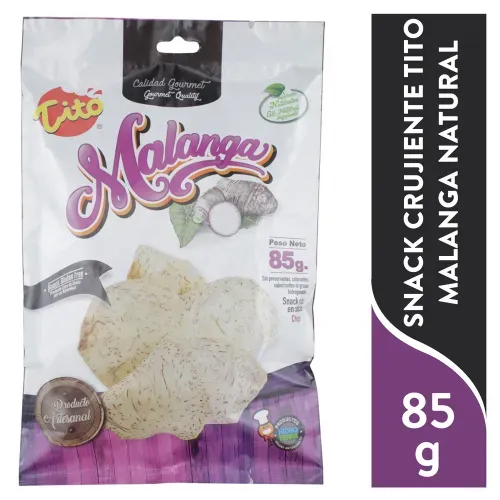 Snack Crujiente Tito Malanga Natural - 85 g