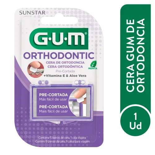 Cera Ortodóntica Gum Con Sabor A Menta