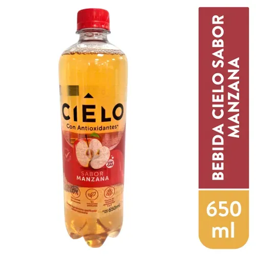 Agua Antioxidante Cielo Manzana 650 ml