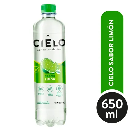 Agua Antioxidante Cielo Limon 650 ml
