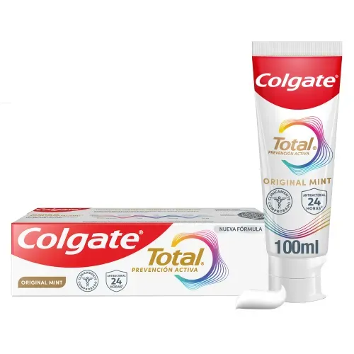 Pasta Dental Colgate Total Original Mint Prevención Activa - 100 ml