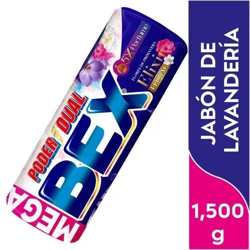 Jabon de Lavanderia Bex Elixir Floral 1500 g