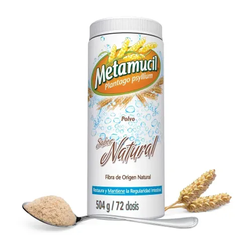 Fibra Natural Metamucil Sabor Original 72 Dosis - 504 g