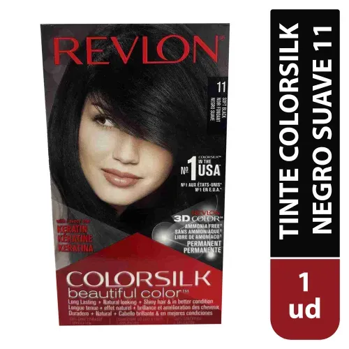 Tinte Rvl Colorsilk Negro Suave 130ml