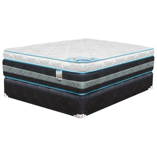 Cama Euro Smart Sublime confort firme tamaño queen colchón + base