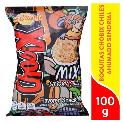 Chobix Mix Chile Ahumado 100 Gr
