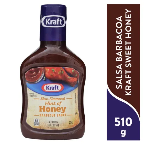 Salsa Kraft para barbacoa con miel sauce & dip - 500 g