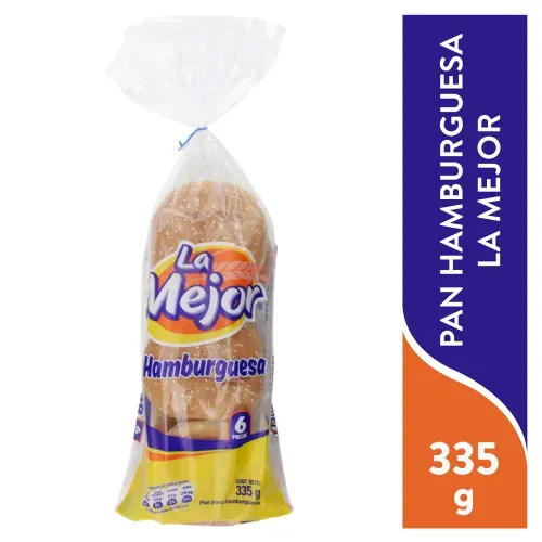 Pan La Mejor Hamburguesa Pequeña 6 Uds - 335 g