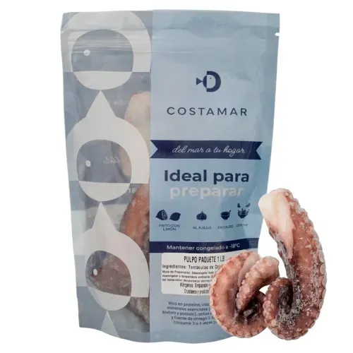 Pulpo CostaMar paquete - 1 lb