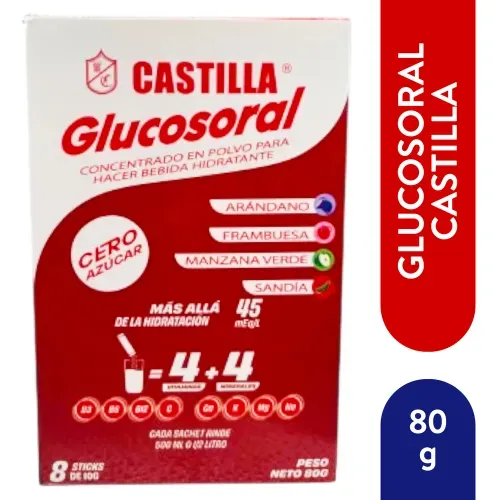 Castilla Glucosoral Bebida Hidrat 80 g