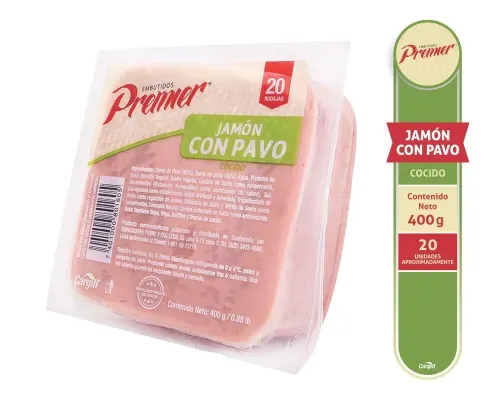 Jamón Premier de Pavo - 400 g