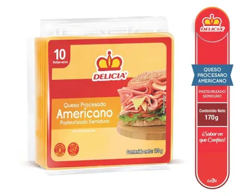 Queso Delicia Americano - 170 g
