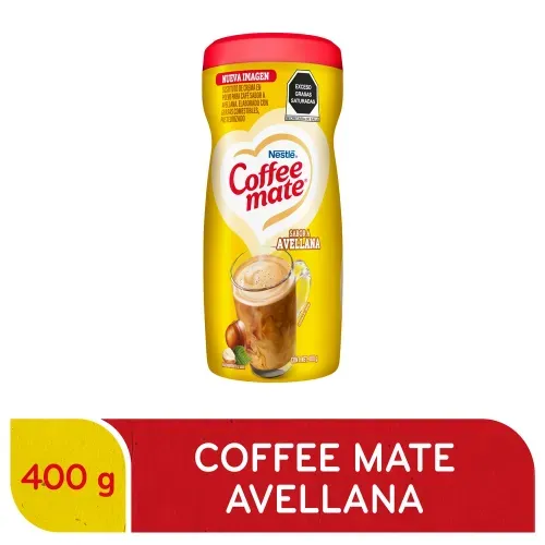 Cremador para Café Nestlé Coffee Mate Avellana Bote - 400 g
