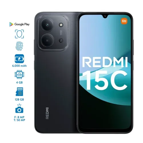 Celular Xiaomi Redmi 15C 4GB 128GB Almacenamiento
