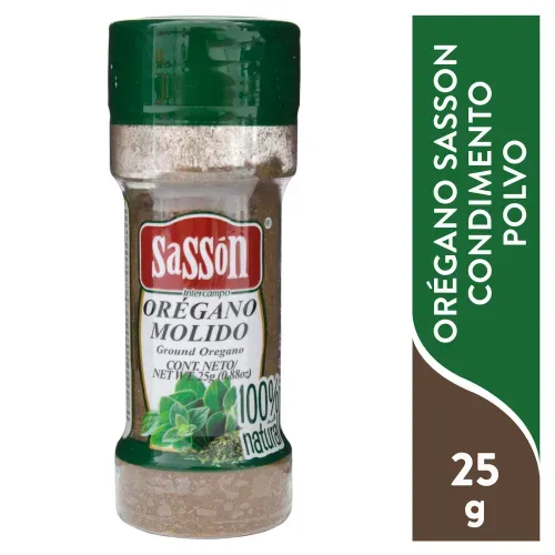 Condimento Sasson Oregano Polvo - 25 g