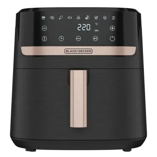Black A Decker Freidora Digital 8 Litros