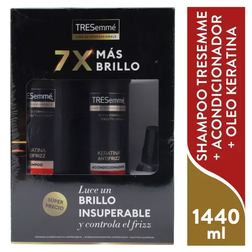 Tresemme Sh Kera 880ml Ac 500ml Oleo 1 Unidad