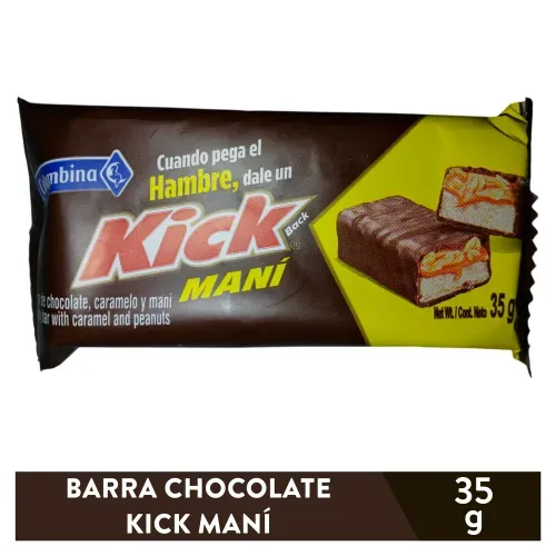 Chocolate Colombina Kick Mani - Unidad