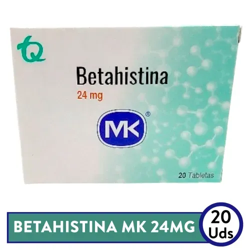 Tabletas MK betahistina 24 mg - 20 Uds