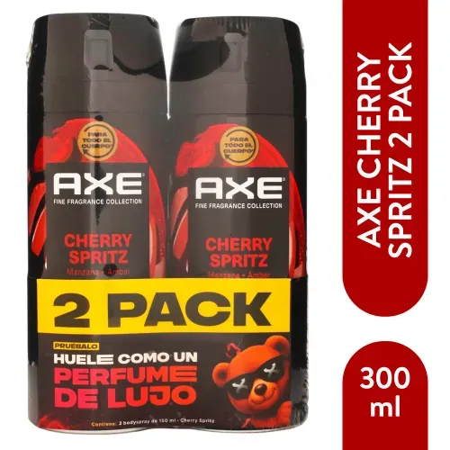 2pack Axe Bs Cherry Spritz 150ml