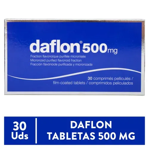 Daflon 500mg 30 Tabletas