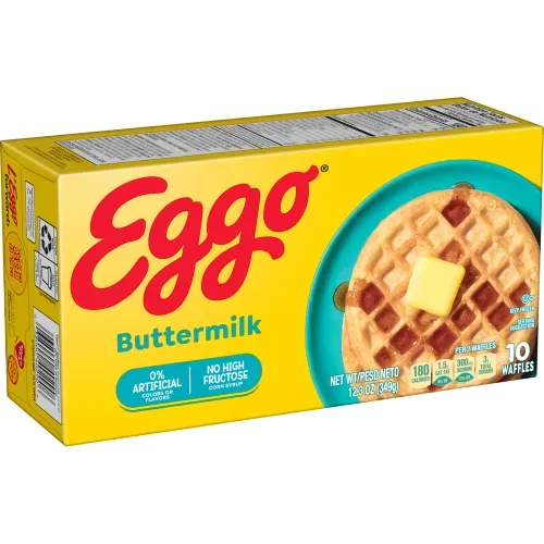 Waffles Kelloggs Eggo Buttermilk - 349 g