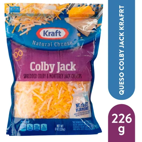 Cheese Kraft Colbyjack Rallado 226g