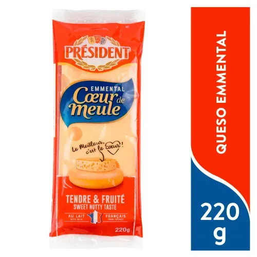 President Queso Emmental - 220 g