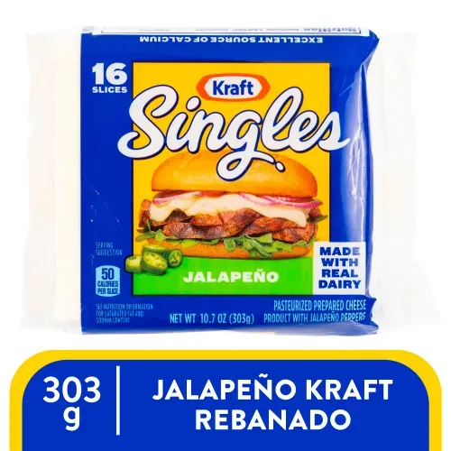 Jalapeno Kraft Rebanado 303g