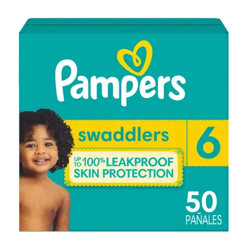 Pañales Pampers Swaddlers Etapa 6 Libre de Derrames - 50 Uds