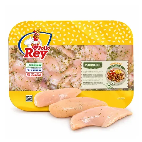 Filete Pierna Marin Pollo Rey Chim 453g