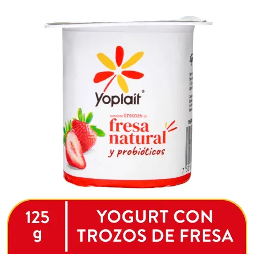 Yogurt Yoplait Sabor Batido Fresa - 125g