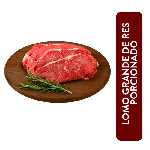 Lomo grande de res porcionado - Precio indicado por libra