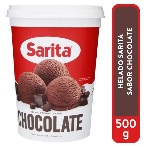 Helado Sarita Chocolate - 500 g