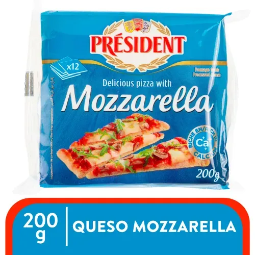 Queso President mozarella - 200 g